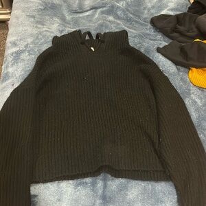 cropped sweater